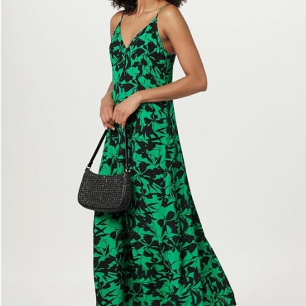 Resortwear Maxi Dress, XS, NWT, Tropical Floral, Vacation Ready - Picture 12 of 13
